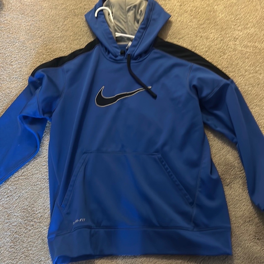 Blue nike hoodie